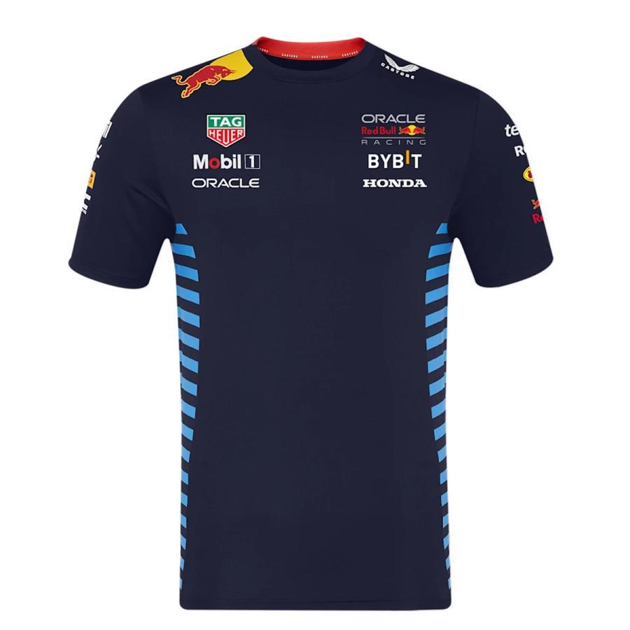 2024 オラクル レッドブル レーシング チーム Tシャツ  F1 RedBull  ネイビーオフィシャル ウェア｜yusuke-store｜02