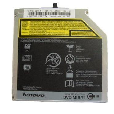 (中古品)Lenovo HITACHI/LG GSA-T50N 内蔵 12.7mm SATA DVDマルチドライブ ベゼルなし ThinkPad ._｜yusyo-shopping