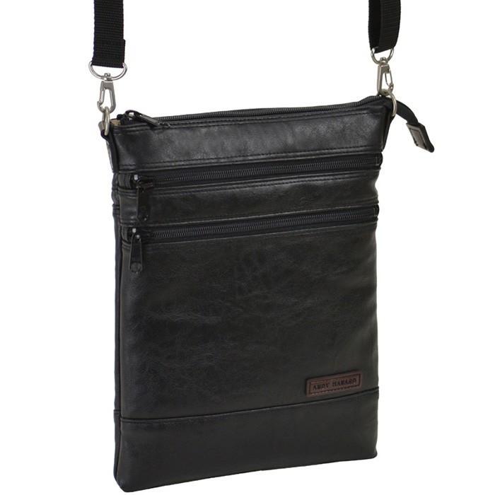 薄マチ ショルダーバッグ B5サイズ 合皮 日本製 豊岡製鞄 16421-01 黒