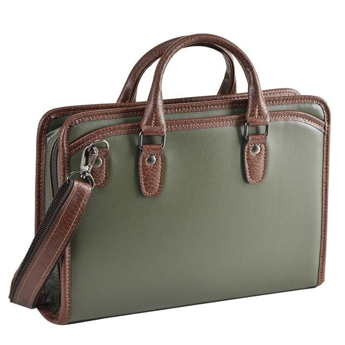 HR★☆ ビジネスバッグ ミニブリーフケース A5F メンズ PVCナイロン 26689-02 カーキ[送料無料(一部地域を除く)] ビジネスバッグ ミニブリーフケース A5F メンズ PVCナイロン 26689-02