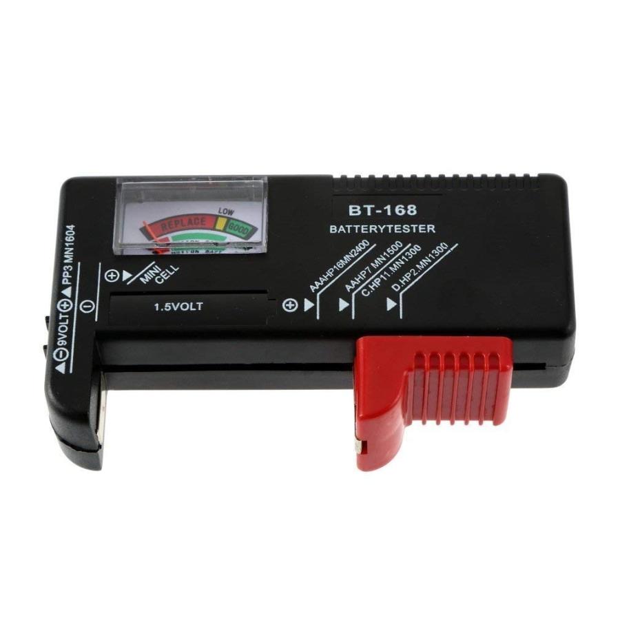 クロスワーク バッテリーテスター 最新デザインの 電池チェッカー ._ 電池残量測定器 公式ショップ