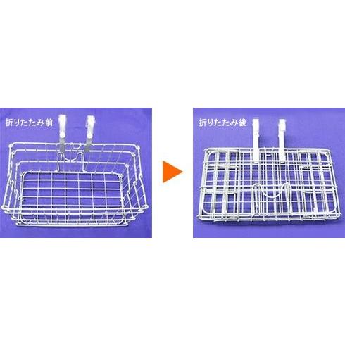 plata 折りたたみ式前カゴ 折りたたみ自転車用
