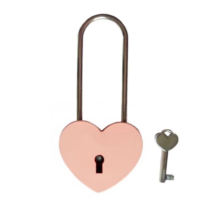 吊長タイプ ハートキー ハート型 南京錠 ピンク ハート形 かわいい おしゃれ 鍵 ロック うめのやonline 通販 Yahoo ショッピング