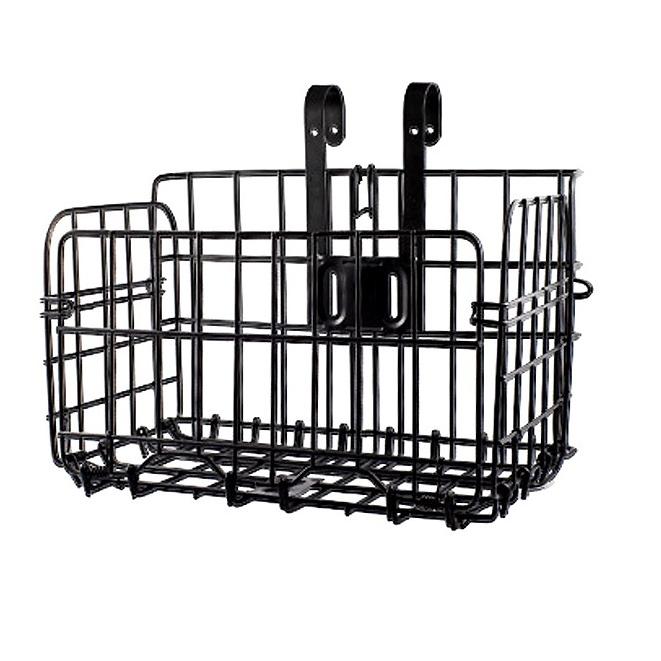 並行輸入品】折りたたみ 自転車かご 《ブラック》 前かご 後ろ