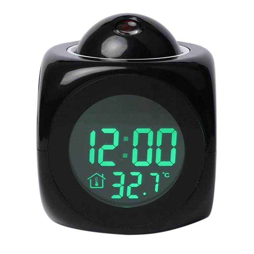 並行輸入品】プロジェクター表示 音声読み上げ 多機能クロック