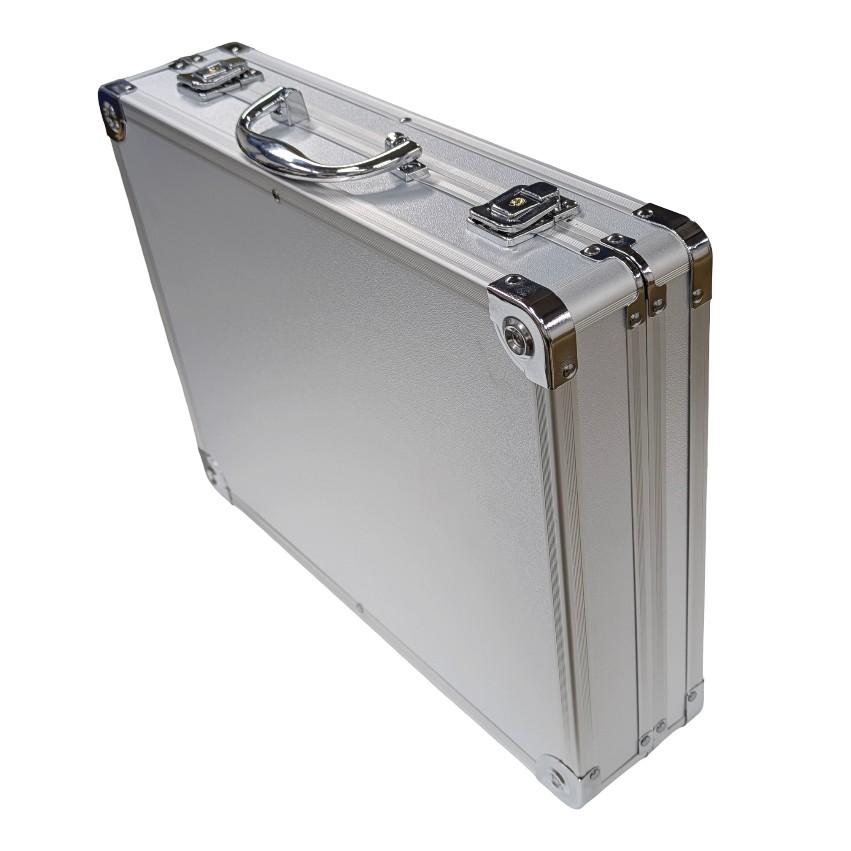 並行輸入品】アルミ合金 アタッシュケース 《シルバー》 アルミ