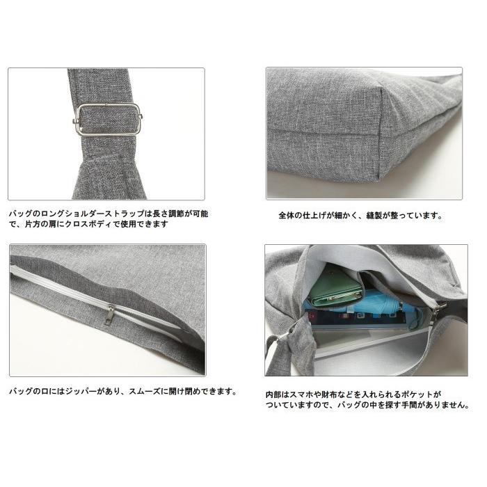 並行輸入品】2way キャンバス ショルダーバッグ 《レッド》 トート
