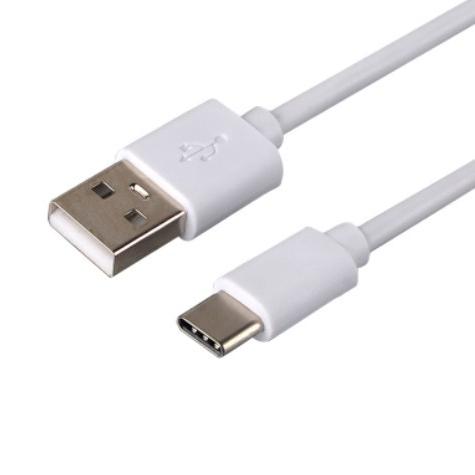 2A急速充電 データ転送対応 USB2.0 Type-Cケーブル 《1m》 《ホワイト》 USB A to Type-C 充電ケーブル