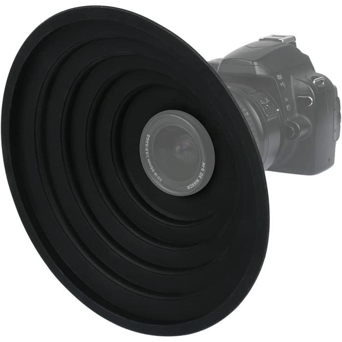 並行輸入品】映り込み防止レンズフード 70mm-90mmレンズ用 夜景撮影 窓