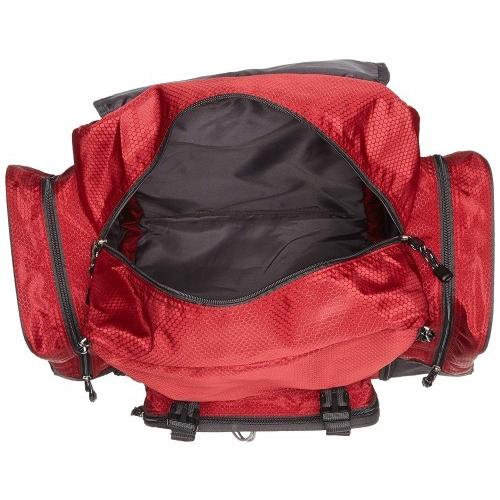 キャプテンスタッグ CAPTAIN STAG 林間学校リュック 46L〜58L 《レッド》 Honeycomb Rip 012170041 ..|yusyo-shopping|02