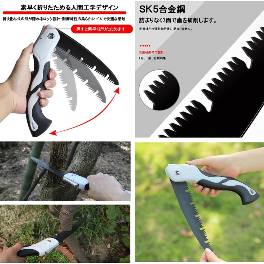 並行輸入品】大小セット 折りたたみ のこぎり ノコギリ ハンドソー
