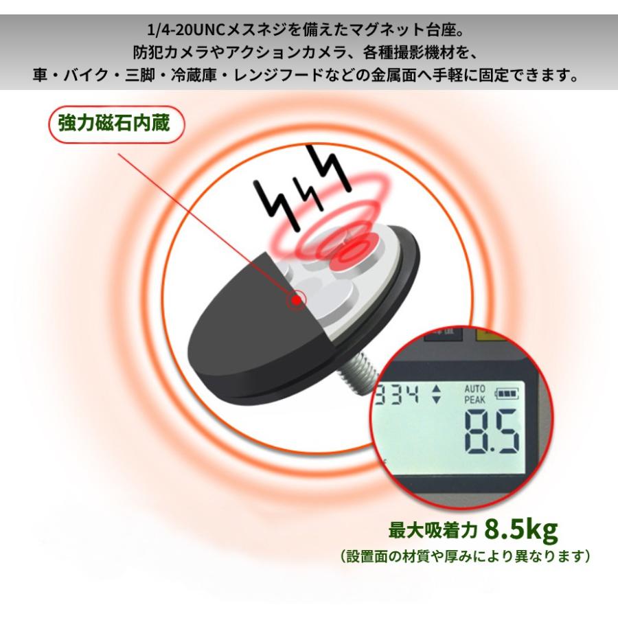 並行輸入品】マグネット台座 1/4ネジ 43mm 磁気スタンドホルダー 吸着