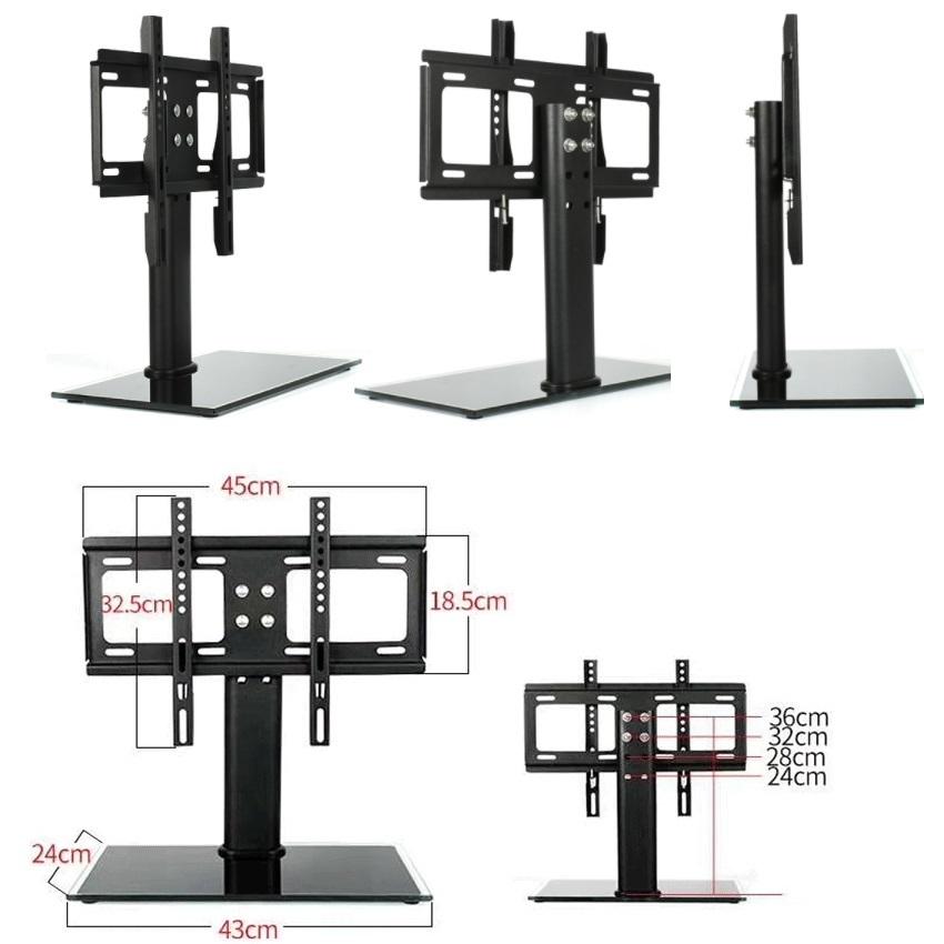 液晶モニタースタンド 台座 《Mサイズ》 26-32インチ対応 ディスプレイ アーム 固定金具 ..｜yusyo-shopping｜03