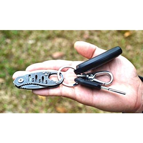 ミニ多機能 折りたたみナイフ 小型ナイフ 栓抜き ボトルオープナー オンラインショッピング マルチツール アウトドア キーホルダー カラビナ