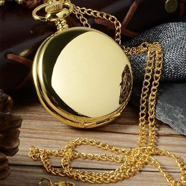 A*〜様 ゴールド アナログ懐中時計 ルビー風ストーン 24k刻印あり A*〜様 ゴールド アナログ懐中時計 ルビー風ストーン 24k刻印あり 懐中