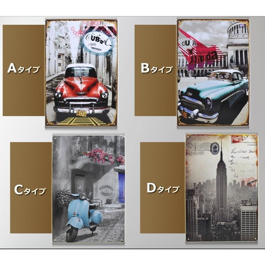 ブランド雑貨総合 ブリキ 鉄製 アートプレート Bタイプ アンティーク 壁紙 プレート インテリア レトロ おしゃれ ポスター Supplystudies Com
