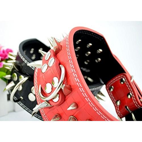 並行輸入品】犬用 スタッズ首輪 《ブラック》 Sサイズ トゲ スパイク