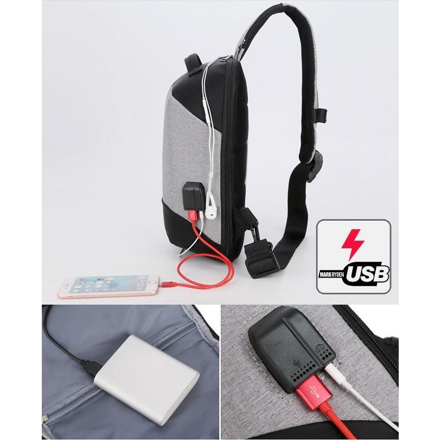 並行輸入品】USBポート搭載 バックパック リュック リュックサック