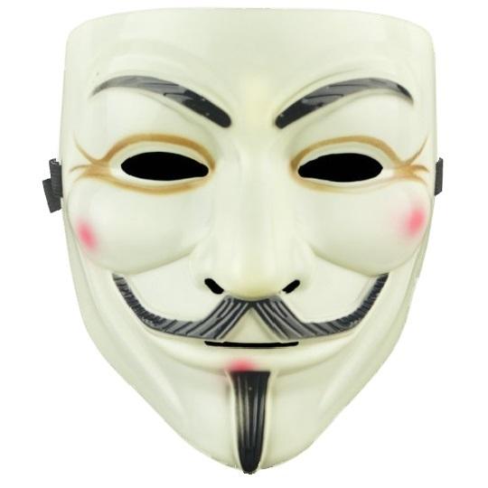 仮面マスク V For Vendetta ガイフォークス アノニマス アイラインver イエロー 仮装 コスプレ うめのやonline 通販 Yahoo ショッピング