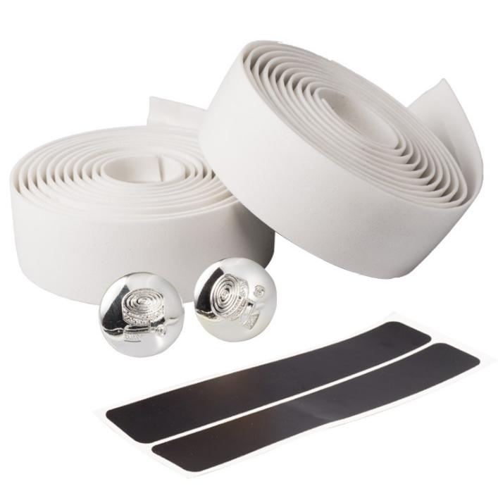 自転車 ハンドルバーテープ 《ホワイト》 ロードバイク ハンドル バーテープ 滑り止め .