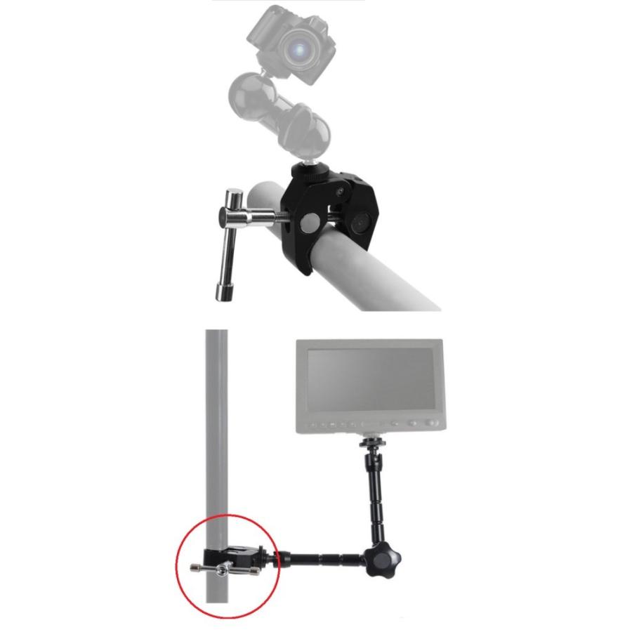 並行輸入品】多機能 スーパークランプ 蟹バサミ型 万力 カメラ