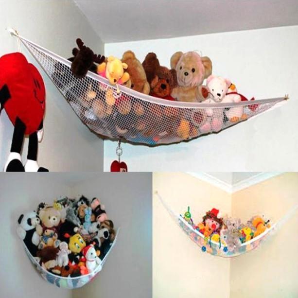 おもちゃ収納用ハンモック ピンク ぬいぐるみ 玩具 片付け 吊り下げ ネット うめのやonline 通販 Yahoo ショッピング