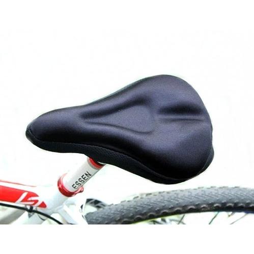 【並行輸入品】自転車用サドルカバー ブラック 低反発 クッション ジェル入り 肉厚 .. |  | 01