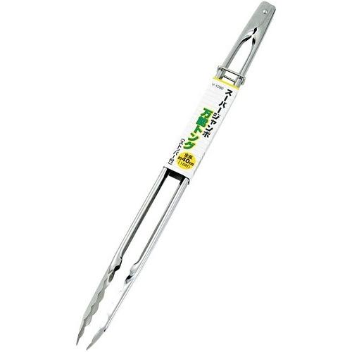 エコー金属 スーパージャンボ 万能 トング 16インチ ストッパー