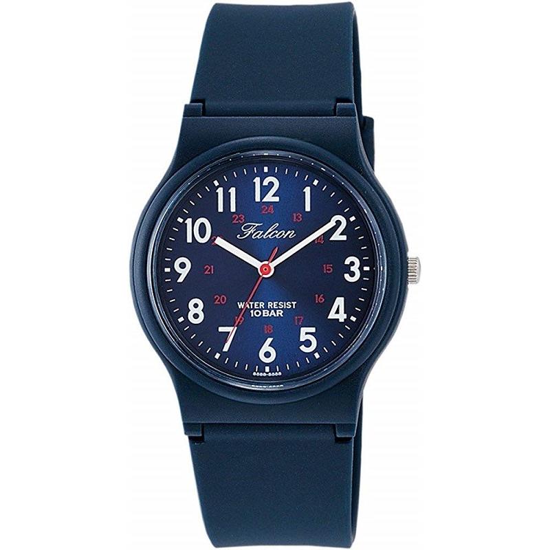 シチズン CITIZEN QQ 腕時計 Falcon ファルコン ウレタンベルト 10BAR 《ネイビー/メタリックブルー》 VS04-002 :4966006068870:うめのやonline 通販 シチズン/Q&Q/腕時計/ベルトなし