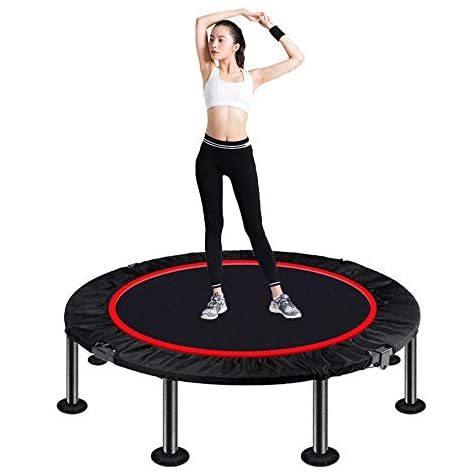 海外正規品 Zmayastar トランポリン 折りたたみ 子ども 大人用 直径100cm 耐荷重130kg 6本脚 6大きい吸盤 28本バネ 超歓迎 Iniciatupyme Cl