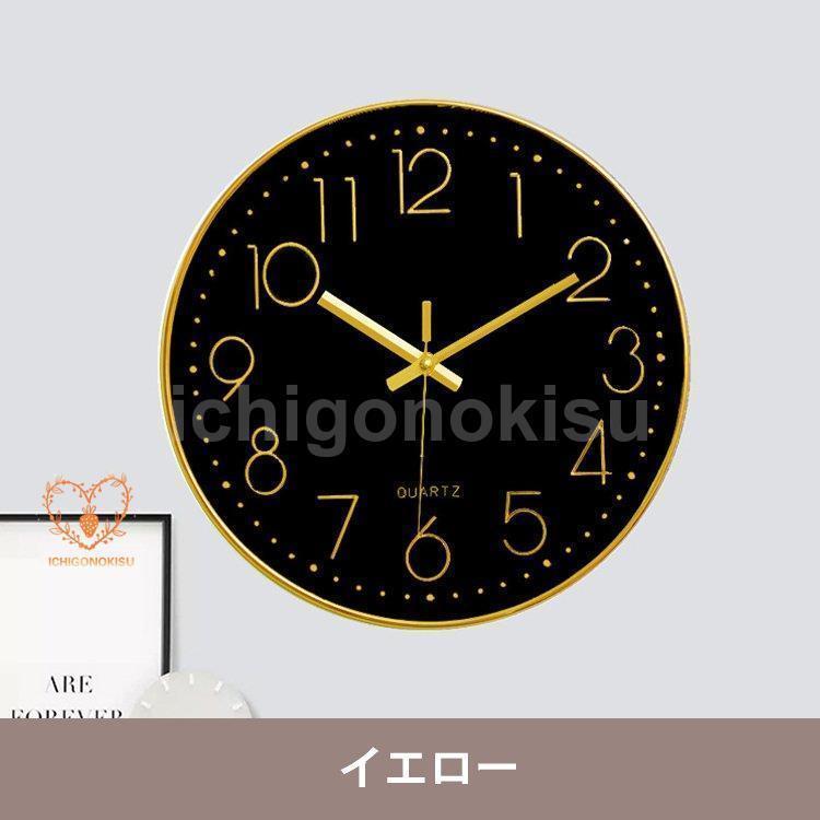 掛け時計 壁掛け時計 おしゃれ 北欧 シンプル デジタル 静音 時計 壁掛け ウォールクロック 見やすい 連続秒針 インテリア 電池 秒計ある｜yuta-store｜14