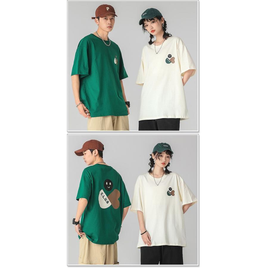 Tシャツ メンズ レディース 男女兼用 春 夏 半袖 お揃い ペアルック カットソー ス おしゃれ ユニセックス特集商品情報から↓｜yuta-store｜07