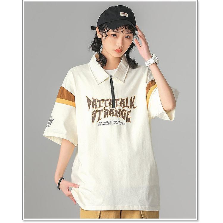 Tシャツ メンズ レディース 男女兼用 春 夏 半袖 お揃い ペアルック カットソー ス おしゃれ ユニセックス特集商品情報から↓｜yuta-store｜09