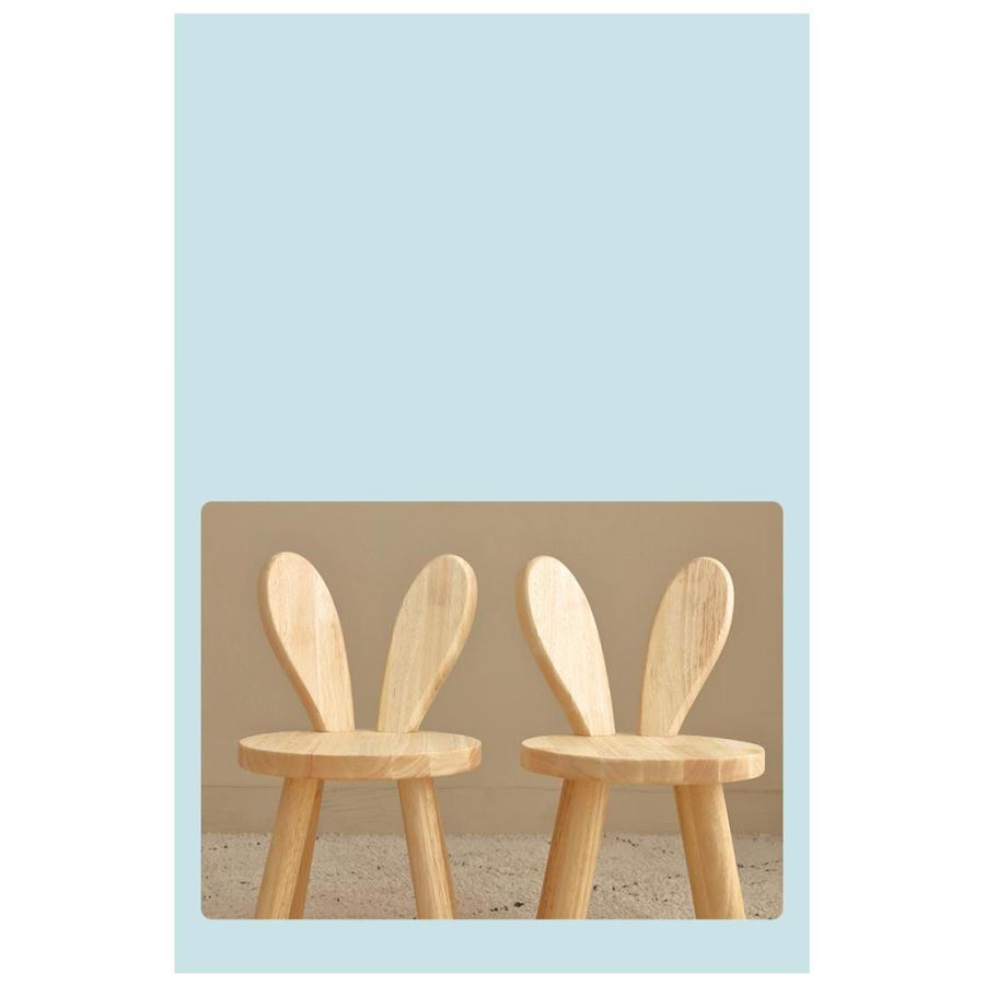 キッズチェア 幼児 うさぎ キッズチェアー 幼児 可愛い ミニ椅子 耳付き 子供椅子 ローチェア アニマルチェア 小さい 低い椅子 子供イス いす 天｜yutahi-store｜08