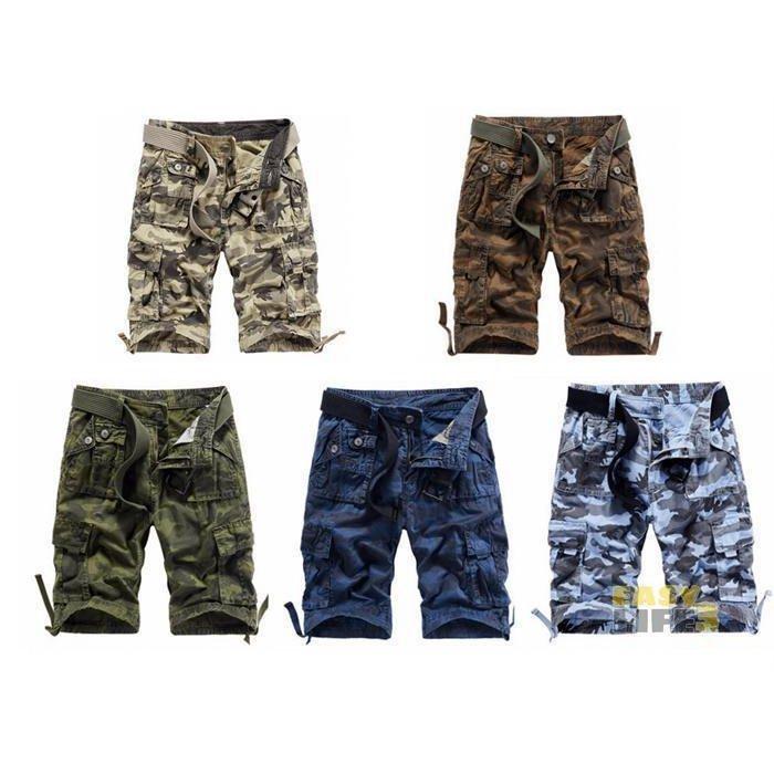 メンズファッション 配送日指定可 メンズファッション ひざ丈 カーゴパンツ ハーフ メンズ パンツ ハーフパンツ 5分丈 カモフラージュ 迷彩 カーゴショーツ イージーパンツ 短パン 44gr7pfcmg Boulevardrestaurants Com