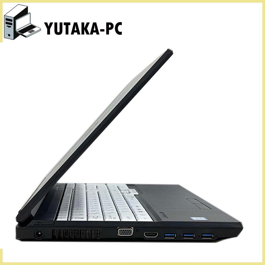 ノートパソコン 中古パソコン 富士通 激安 高性能 第6世代Core i5 Lifebook A576 SSD128GB メモリ8GB Windows11 Bluetooth WiFi テンキー HDMI MsOffice｜yutaka-pc｜03