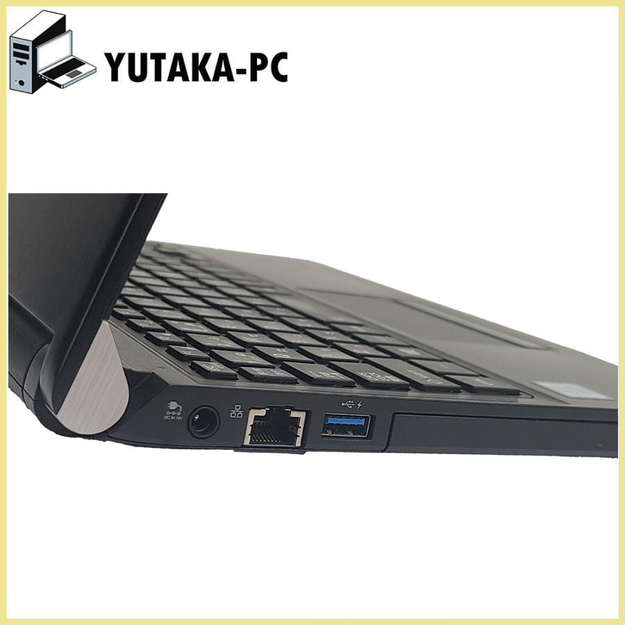 ノートパソコン 中古パソコン 東芝 Dynabook R73 最安挑戦 最速 第6世代Core i5 13.3型  秒速SSD256GB メモリ16GB Windows11 WiFi Bluetooth MSOffice｜yutaka-pc｜02