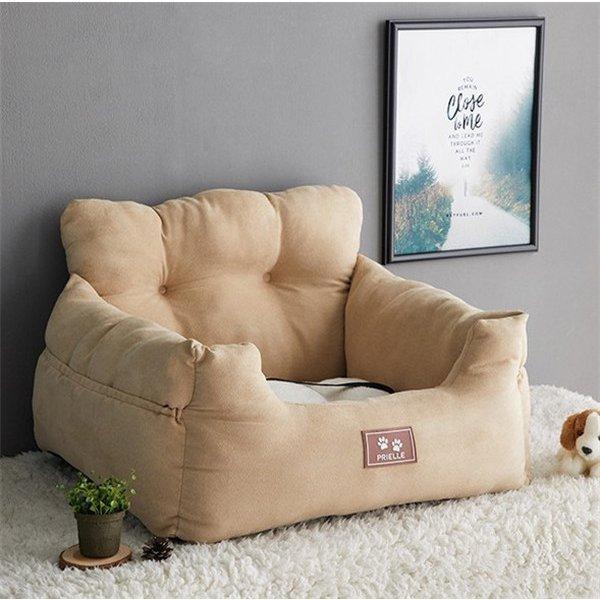 プレゼントペット ソファー ドライブベッド 小さい犬 猫 2way家用 車用 ペットベッド ペット用品 旅行 助手席 ドライブ用品 ドライブシート 小型 犬 定番スタイル ペットソファ