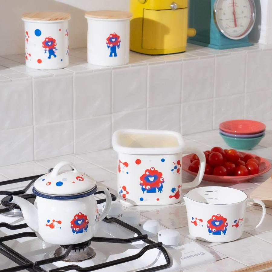 EXPO 2025 ミャクミャク ホーローツールスタンド 1100ml キッチン