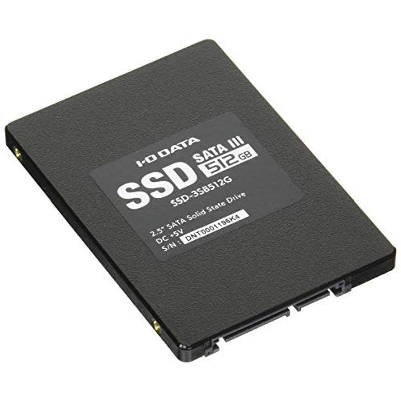 独創的 アイ・オー・データ 内蔵2.5インチSSD 512GB|Serial ATA III