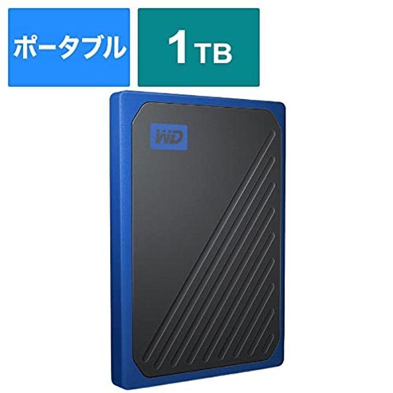 WDBMCG0010BBT-JESN　My　Passport　1TB　Go　ポータブルSSD