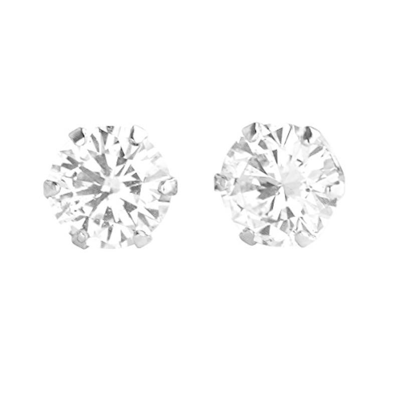 【限定販売】 DIAMOND WORLD レディース ジュエリー PT ダイヤモンドピアス 一粒 0.25ct×0.25ct 合計 0.50ct 両 ピアス