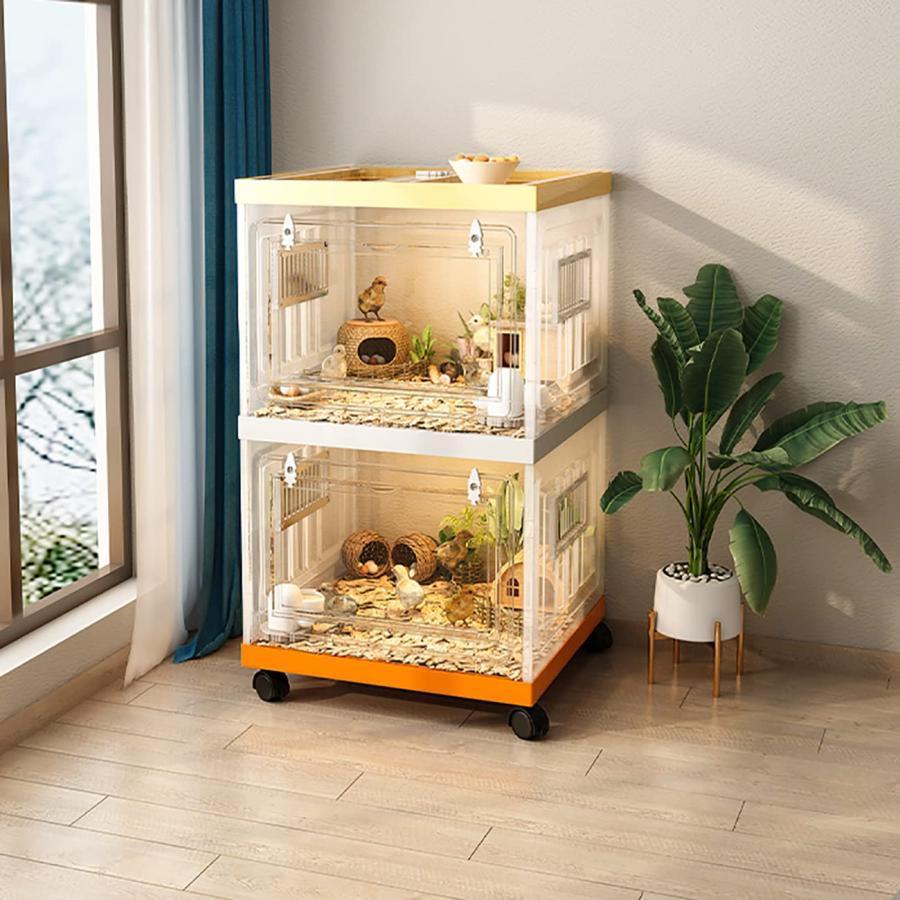 ペットケージ 透明 1層2層3層 小動物ケージ モルモット ケージ ペットケージ 透明 1層2層3層 小動物ケージ モルモット ケージ