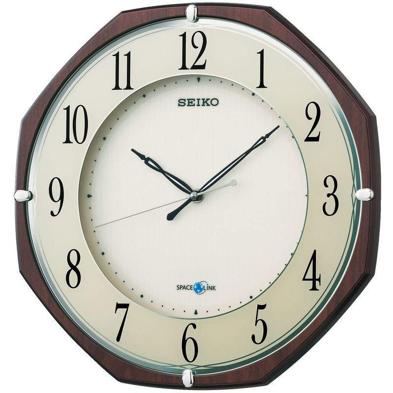 セイコー クロック 掛け時計 衛星 電波 アナログ SPACE LINK スペース