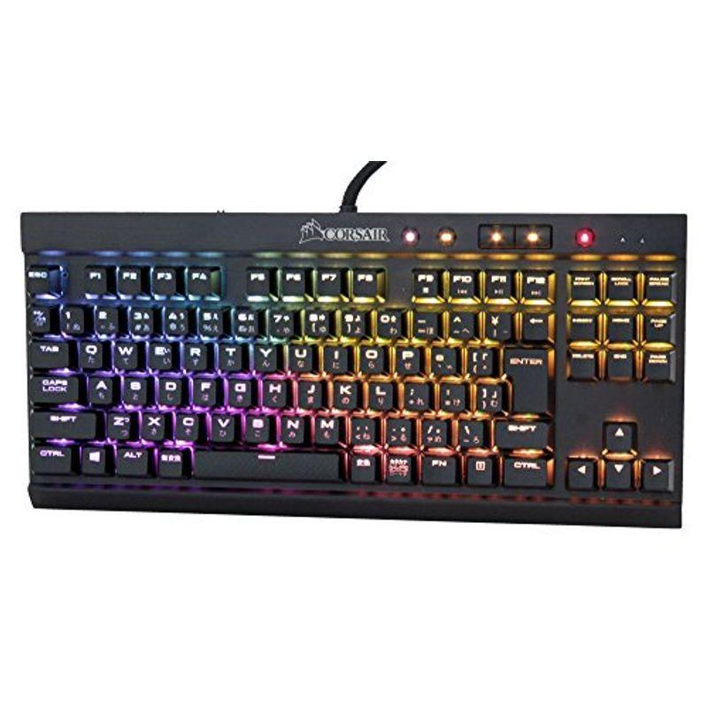 Corsair K65 RAPIDFIRE CherryMX Speed RGB COMPACT-日本語 ゲーミングキーボード- KB356