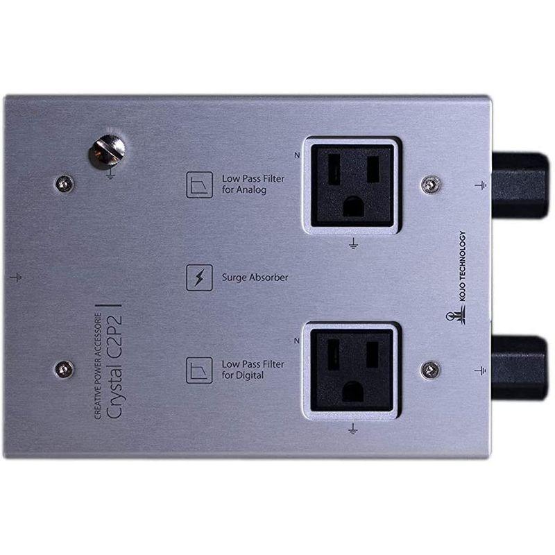 KOJO オーディオ 分岐型電源タップ Crystal C2P2 オーディオ 分岐型電源タップ Crystal C2P2
