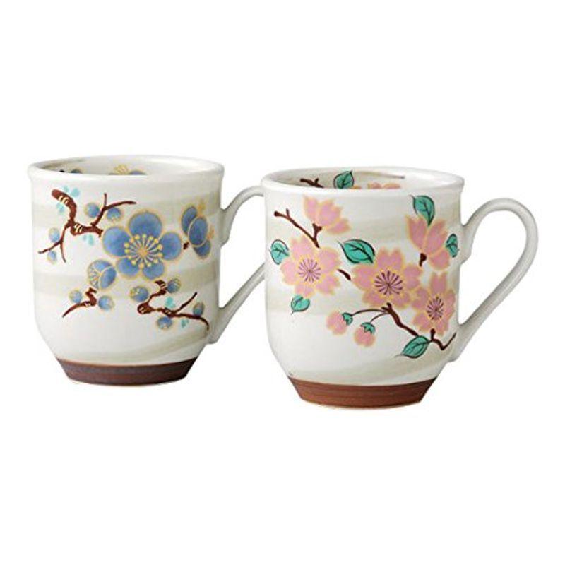 マグカップ おしゃれ 有田焼 仁清風絵変り ペアマグカップ Japanese Pair Mug Porcelain Size Cm 1 Fbkoclgnh5 Cosbrapim Com Br