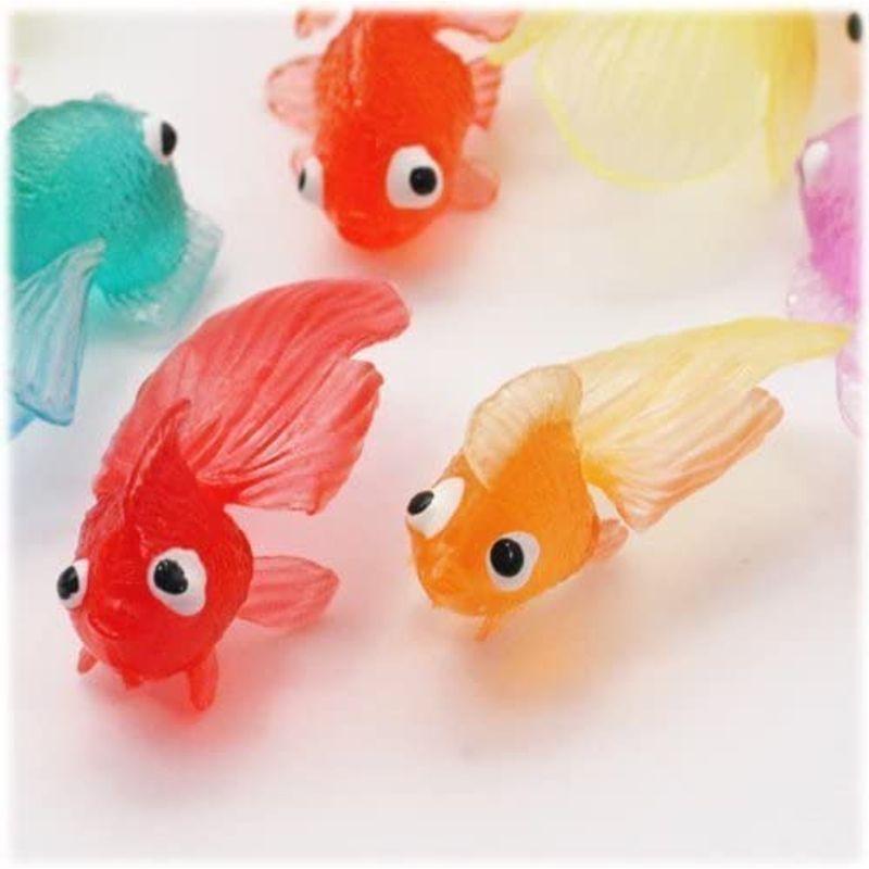 即発送可能】縁日すくい やわらか ミニ金魚(約40mm) 100個入り お楽しみグッズ(紙風船)付きセット 祭り用品 縁日すくい やわらか ミニ金魚(約40mm) 100個入り お楽しみグッズ(紙風船)付きセット