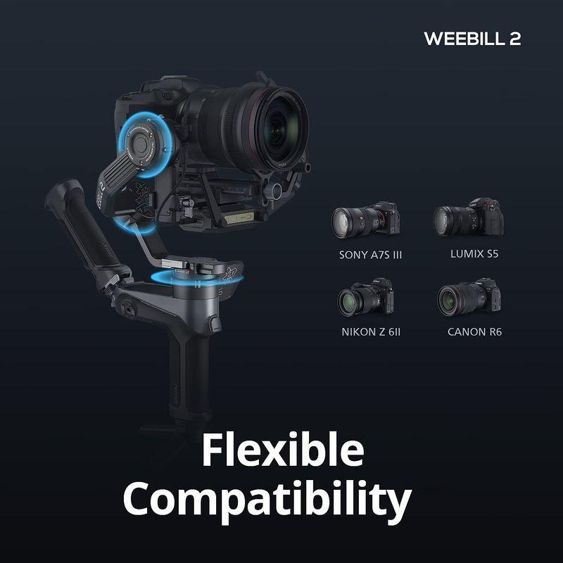 ★レア物 新品未開封 Zhiyun Weebill 2ジンバル ハンドヘルド3軸スタビライザー フリップアウトタッチスクリーン 一眼レフ/ミラーレスカメラ対応 【ZY8236126248】(30073円)