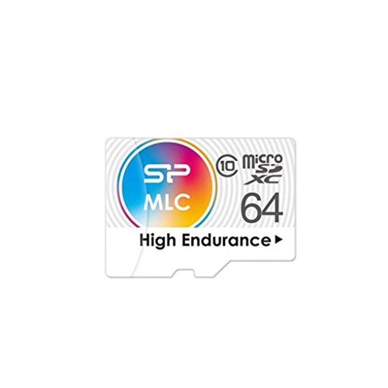 【信頼】 64?GB cl10?MLCメモリカード microSDXC high-endurance Power Silicon SDカード